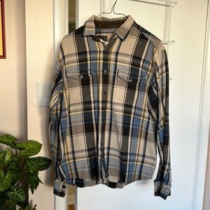 Men’s Warm Western Flannel - Dakota Grizzly